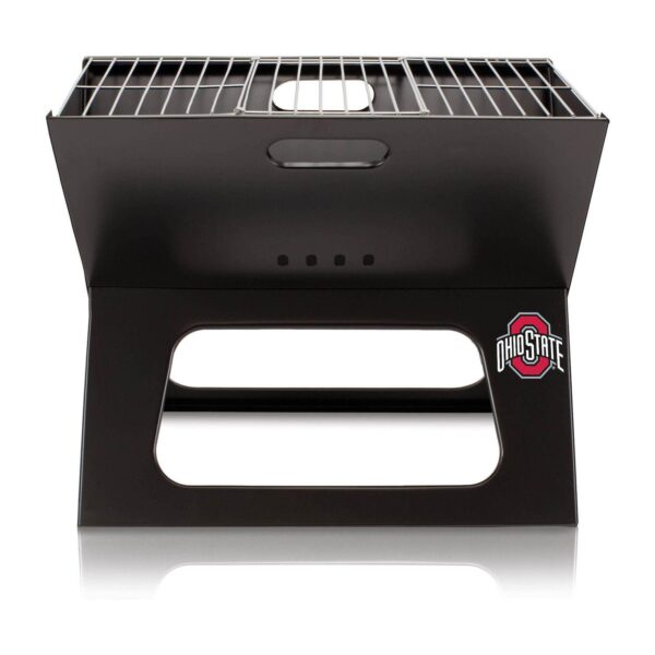 Picnic Time Ohio State Buckeyes Portable X-Grill