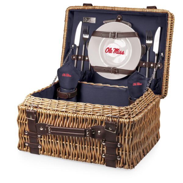 Picnic Time Ole Miss Rebels Champion Picnic Basket Set