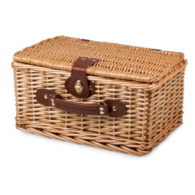 Picnic Time Red and White Plaid Catalina Basket - Image 3