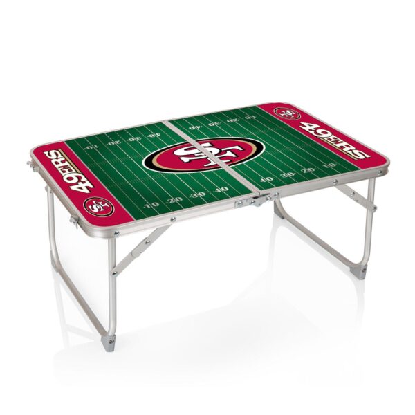 Picnic Time San Francisco 49ers Mini Portable Folding Table