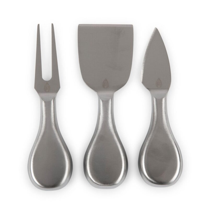 Picnic Time San Francisco Giants Concerto Glass-Top Cheese Cutting Board and Tools Set - Image 3