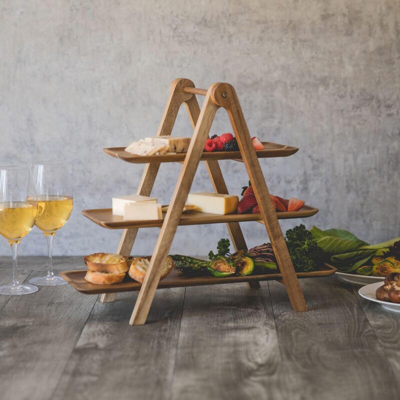 Picnic Time San Francisco 49ers 3-Tiered Serving Station - Image 2