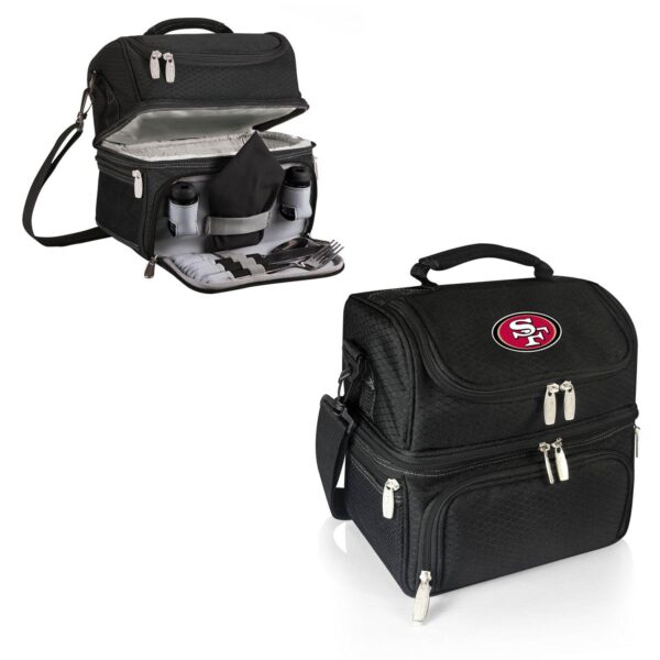 Picnic Time San Francisco 49ers Pranzo 7-Piece Insulated Cooler Lunch Tote Set