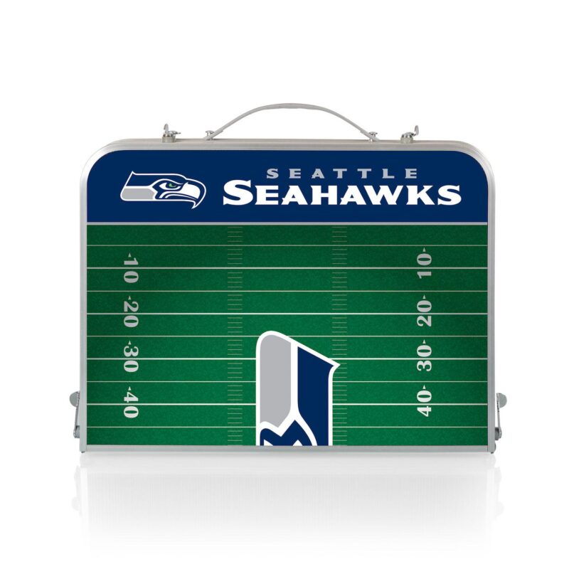 Picnic Time Seattle Seahawks Mini Portable Folding Table - Image 3