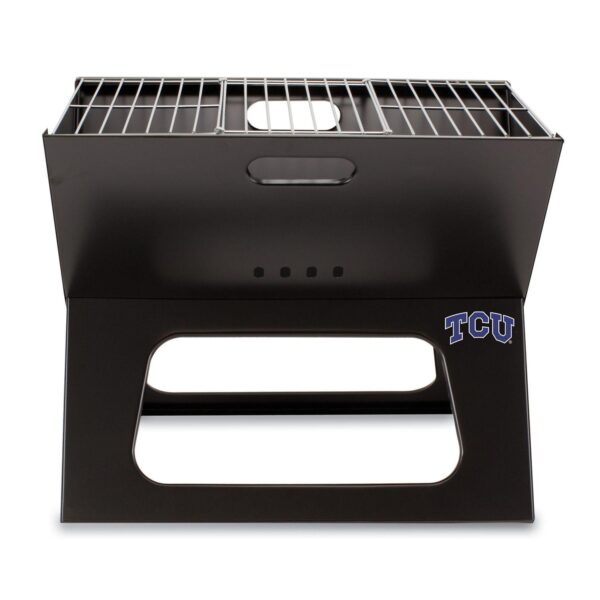 Picnic Time TCU Horned Frogs Portable X-Grill