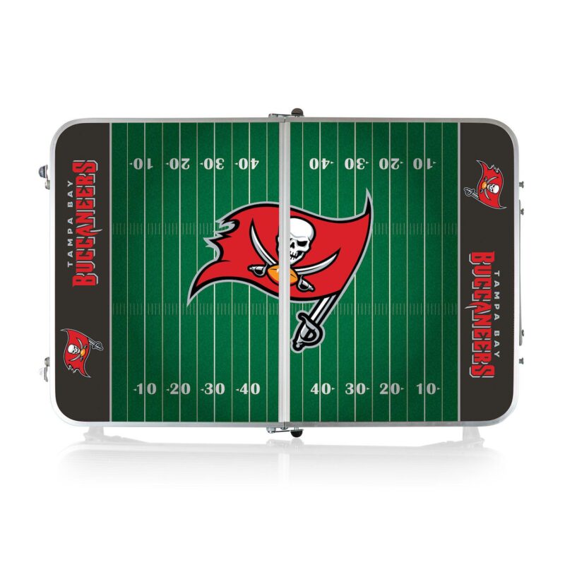 Picnic Time Tampa Bay Buccaneers Mini Portable Folding Table - Image 2
