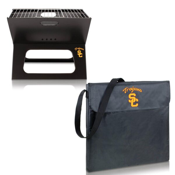 Picnic Time USC Trojans Portable X-Grill