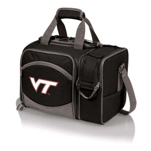 Picnic Time Virginia Tech Hokies Malibu Picnic Basket Cooler Set