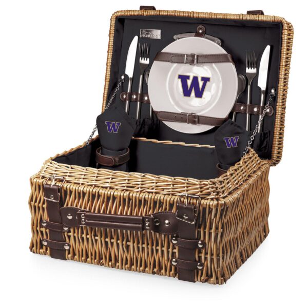 Picnic Time Washington Huskies Champion Picnic Basket Set