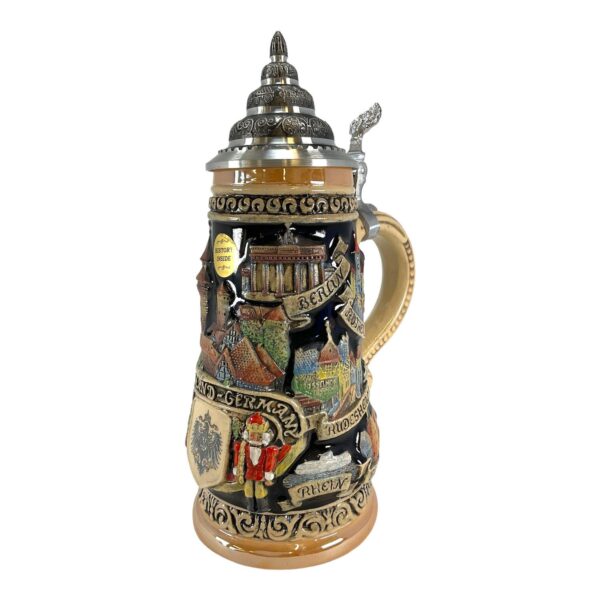 Pinnacle Peak Trading Deutschland Germany Painted City Landscapes Le German Beer Stein .5 L