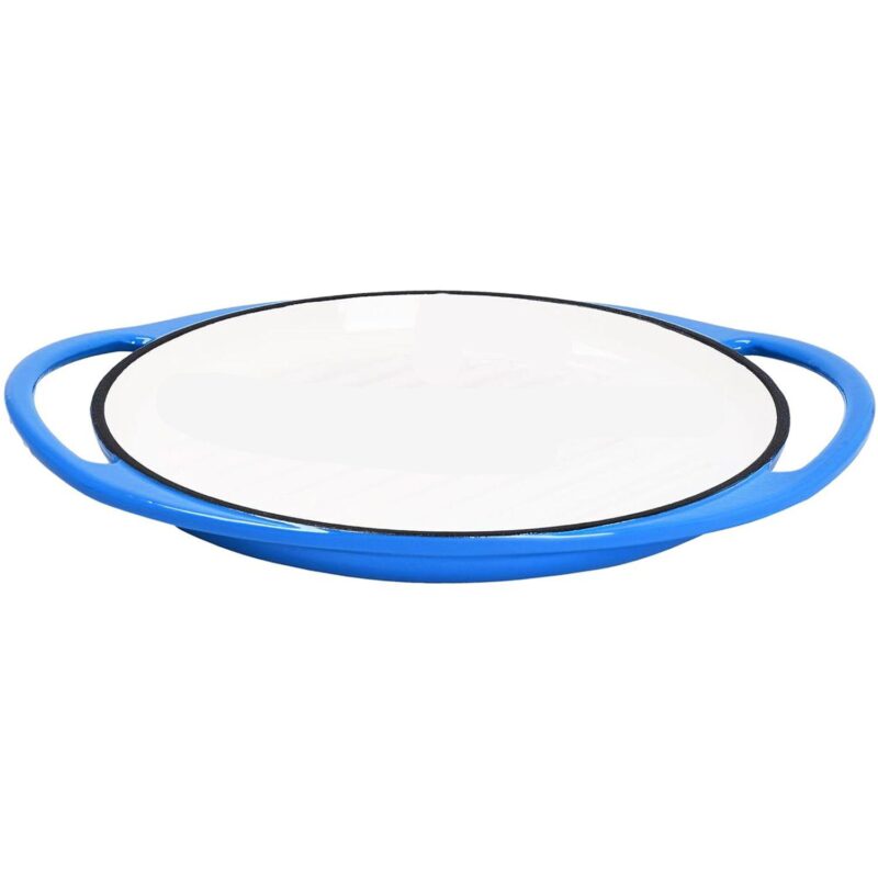 Pre-seasoned Cast Iron Skillet With Dual Handles For Grill, Deep Frying, And Oven Cooking - Image 8