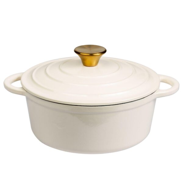 Premium Enameled Cast Iron Dutch Oven