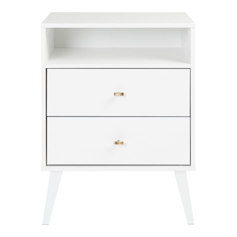 Prepac Milo 2-Drawer Tall Nightstand - Image 3