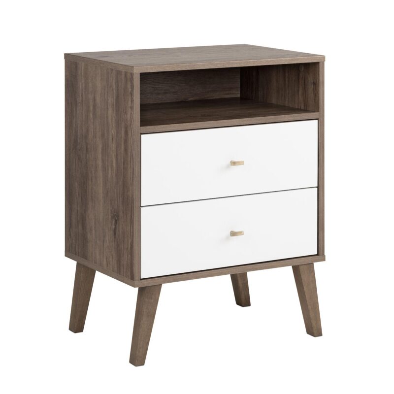 Prepac Milo 2-Drawer Tall Nightstand - Image 11