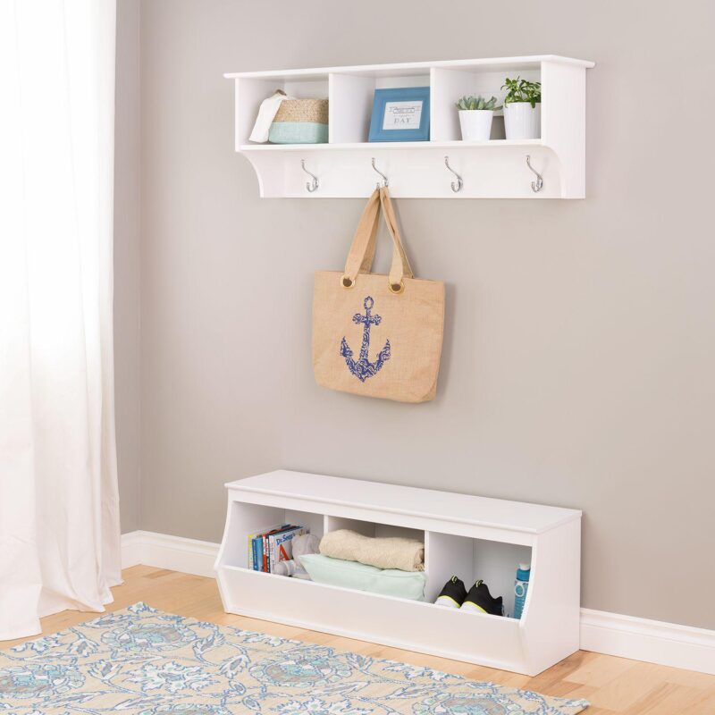 Prepac Monterey 3-Bin Cubby Storage - Image 3