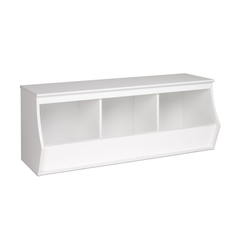 Prepac Monterey 3-Bin Cubby Storage - Image 2