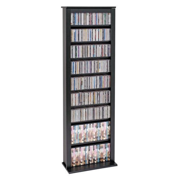 Prepac Slim Barrister Multimedia Storage Tower