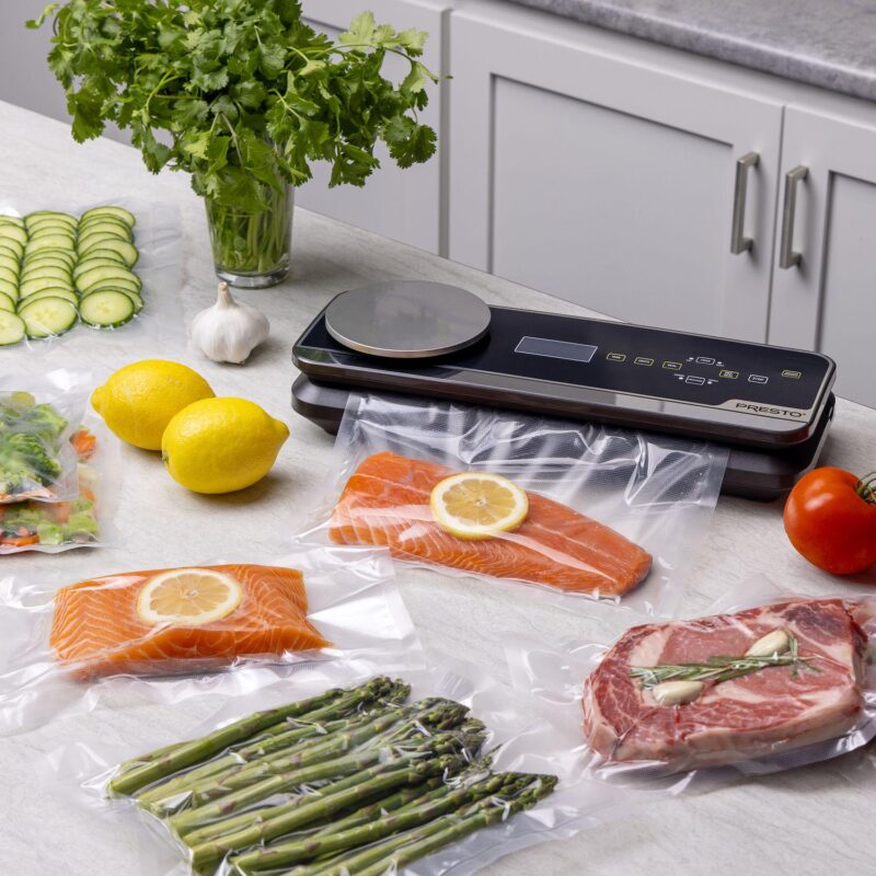 Presto FreshDaddy Premium Electric Vacuum Sealer with Digital Scale - Image 2