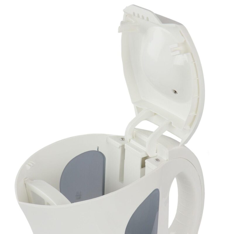 Proctor Silex 1.7 Liter Plastic Durable Electric Kettle in White - Image 4