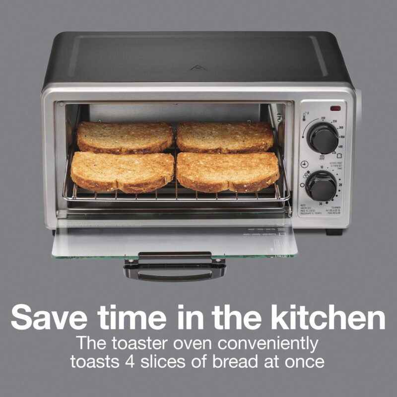 Proctor Silex 4-Slice Toaster Oven Broiler - Image 2