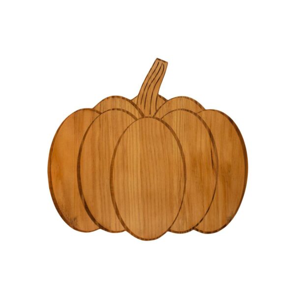 Pumpkin Wood Board - 13.5  X 15