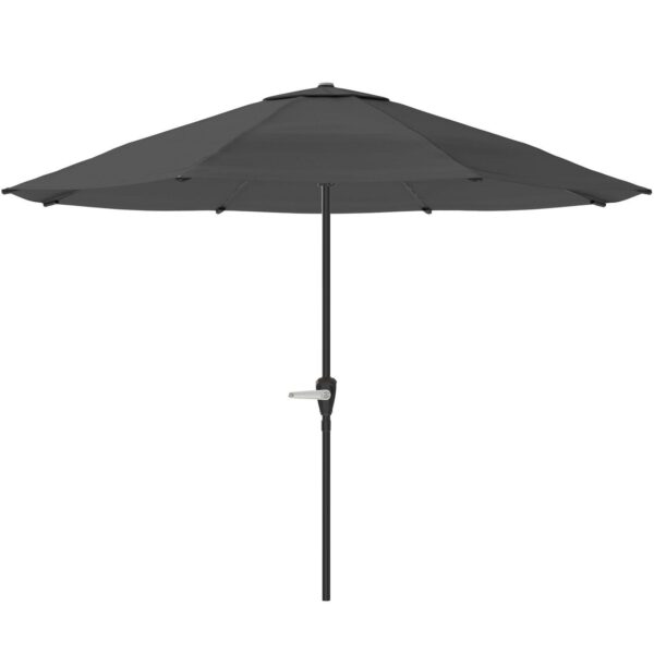 Pure Garden 9-ft. Easy Crank Outdoor Patio Umbrella with Vented Canopy