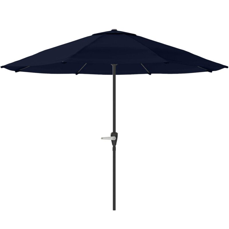 Pure Garden 9-ft. Easy Crank Outdoor Patio Umbrella with Vented Canopy - Image 13