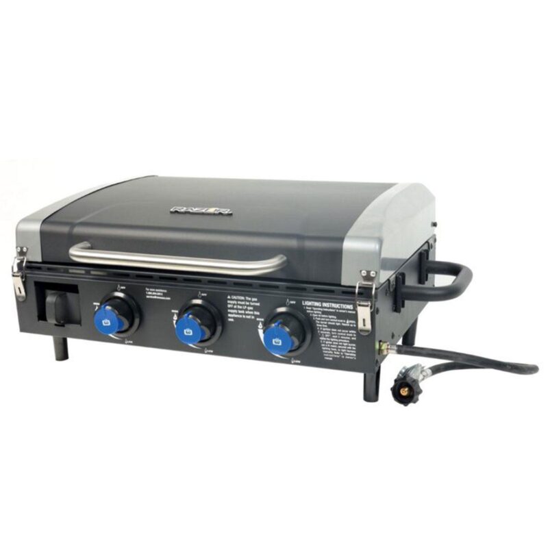 Razor 34.5  3-Burner Portable Tabletop Griddle for Backyard Cooking and Camping - Image 3