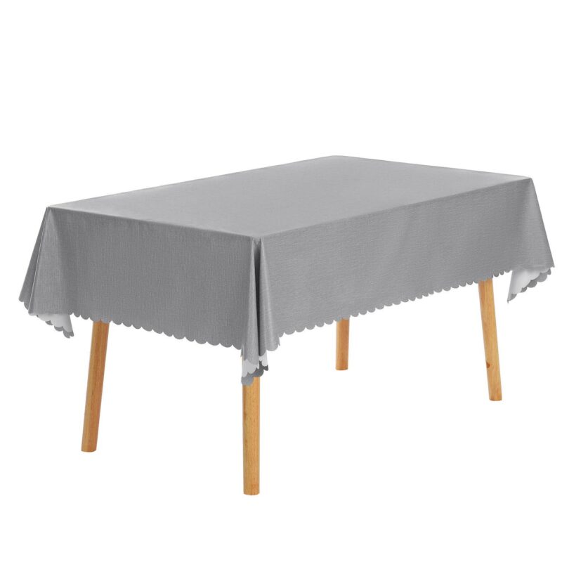 Rectangle Oil-proof Spill-proof Water Resistance Pvc Table Cover 1 Pc, 55  X 118 - Image 8