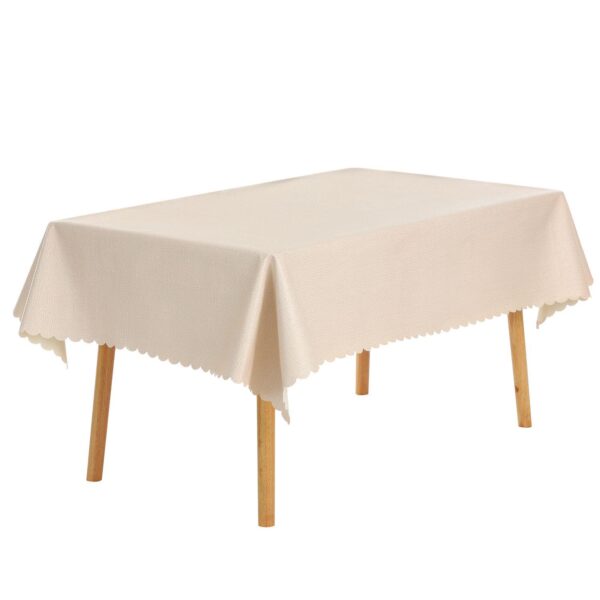 Rectangle Oil-proof Spill-proof Water Resistance Pvc Table Cover 1 Pc, 55  X 55