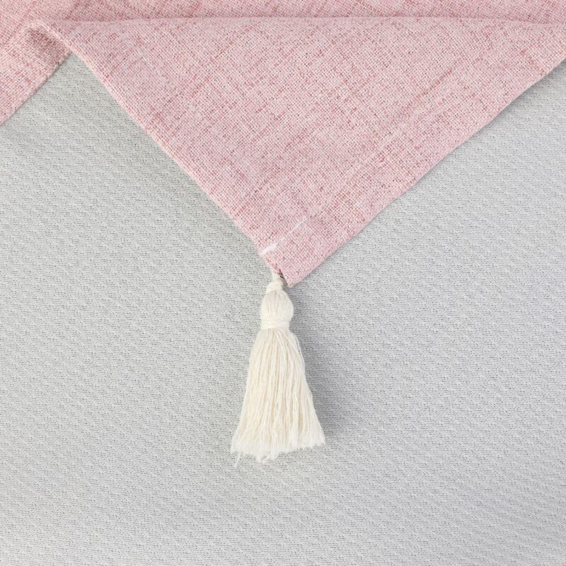 Rectangle Tablecloth With Fringe For Indoor And Outdoor 52  X 87 - Image 3