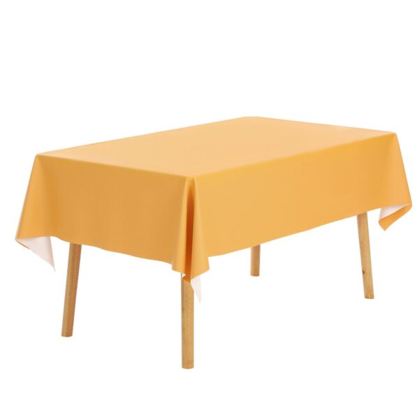 Rectangle Washable Water Resistance Tpu Table Cover 1 Pc, 55  X 63