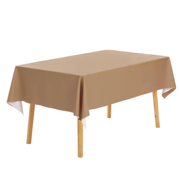 Rectangle Washable Water Resistance Tpu Table Cover 1 Pc, 55  X 55