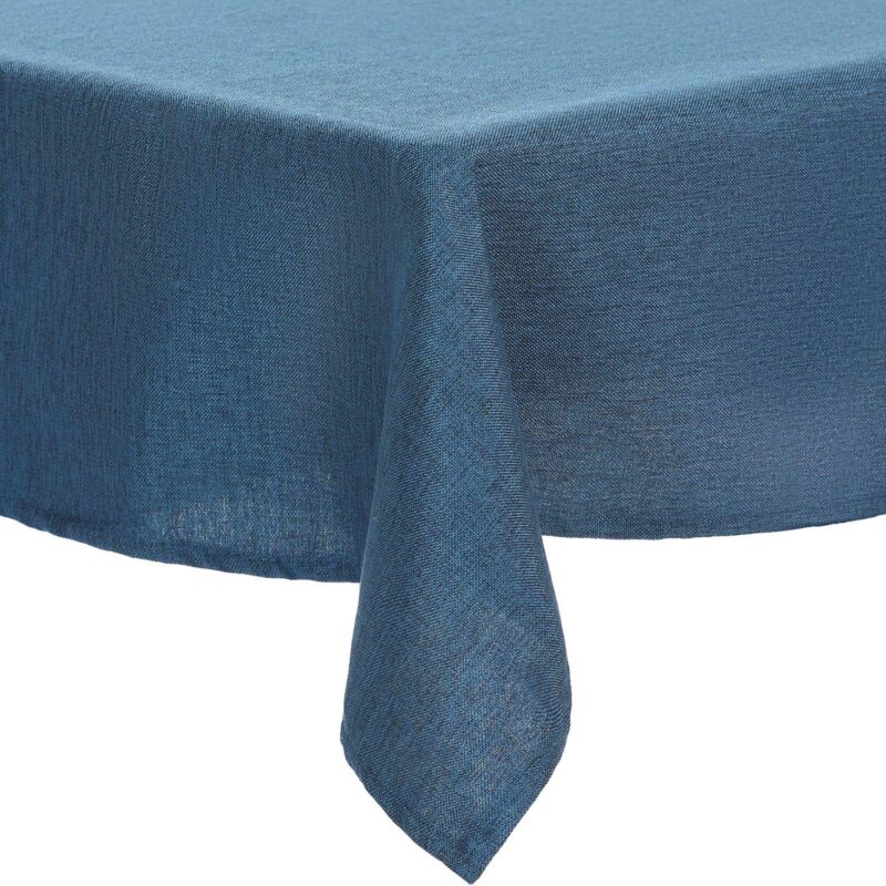 Rectangle Waterproof Spill Proof Wrinkle Tablecloth Table Cover 2 Pack For Dining 55  X 95 - Image 4