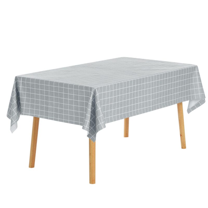 Rectangle Wrinkle Resistant Waterproof Pvc Table Cover 1 Pc, 55  X 79 - Image 6
