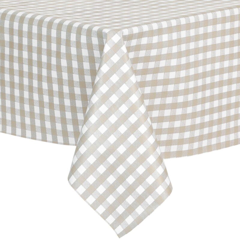 Rectangle Wrinkle Resistant Waterproof Pvc Table Cover 1 Pc, 55  X 79 - Image 2