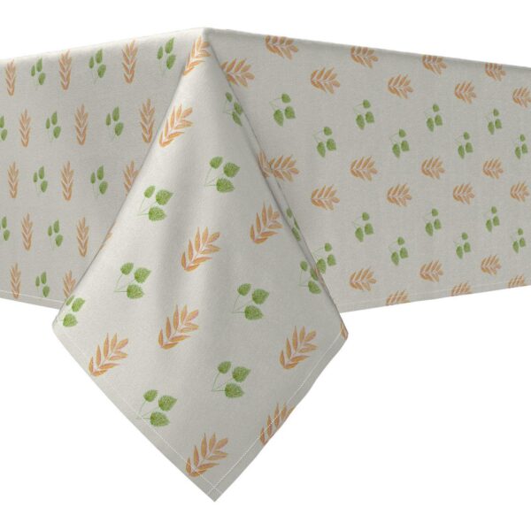 Rectangular Tablecloth, 100% Cotton, 60x120 , October Garden