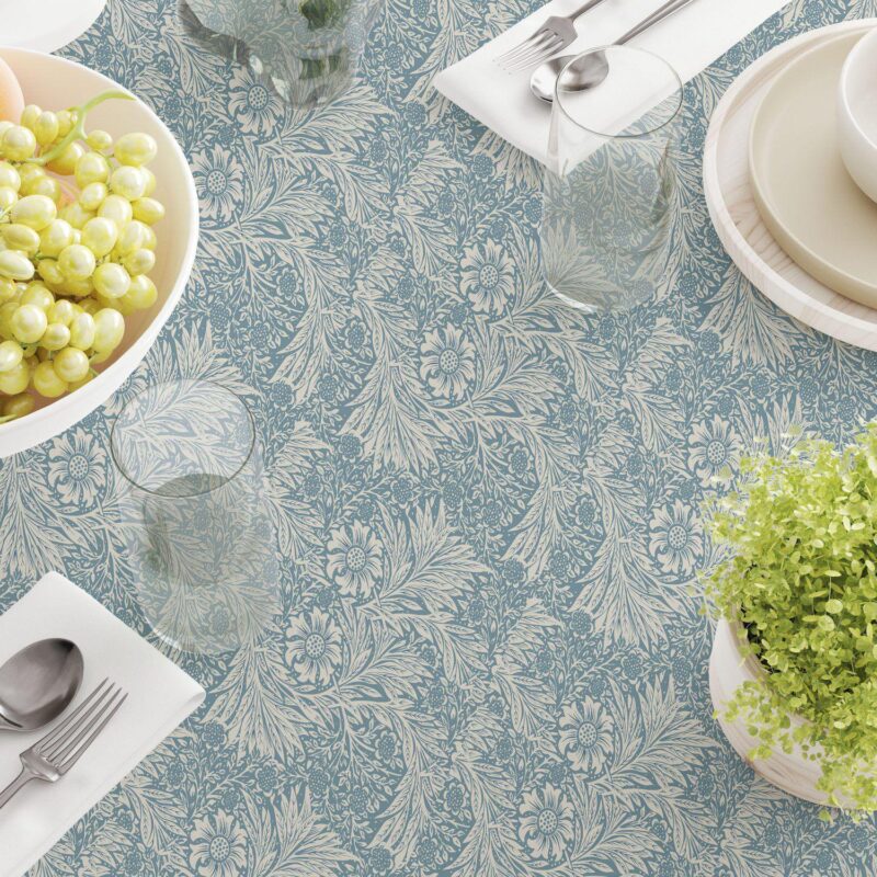 Rectangular Tablecloth, 100% Cotton, 60x120 , Floral 73 - Image 3