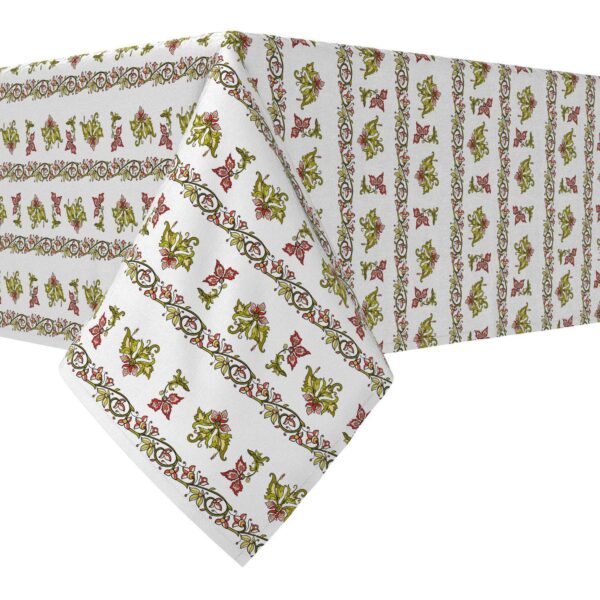 Rectangular Tablecloth, 100% Cotton, 60x120 , Floral 1