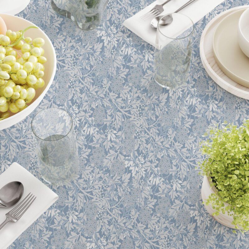 Rectangular Tablecloth, 100% Cotton, 52x120 , Floral 66 - Image 3