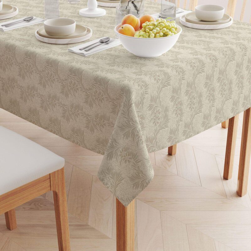Rectangular Tablecloth, 100% Cotton, 52x120 , Floral 70 - Image 2