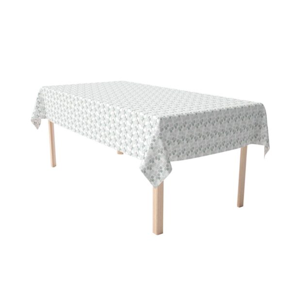 Rectangular Tablecloth, 100% Cotton, 60x104 , Monochrome Branches