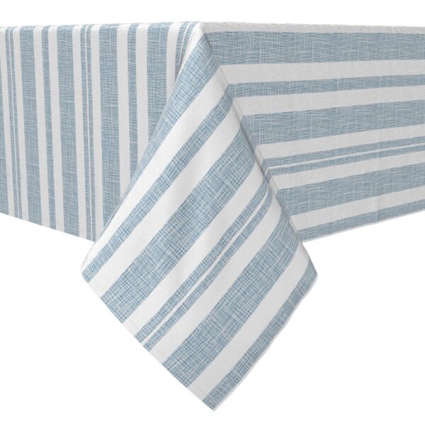 Rectangular Tablecloth, 100% Cotton, 60x84 , Country House Stripe