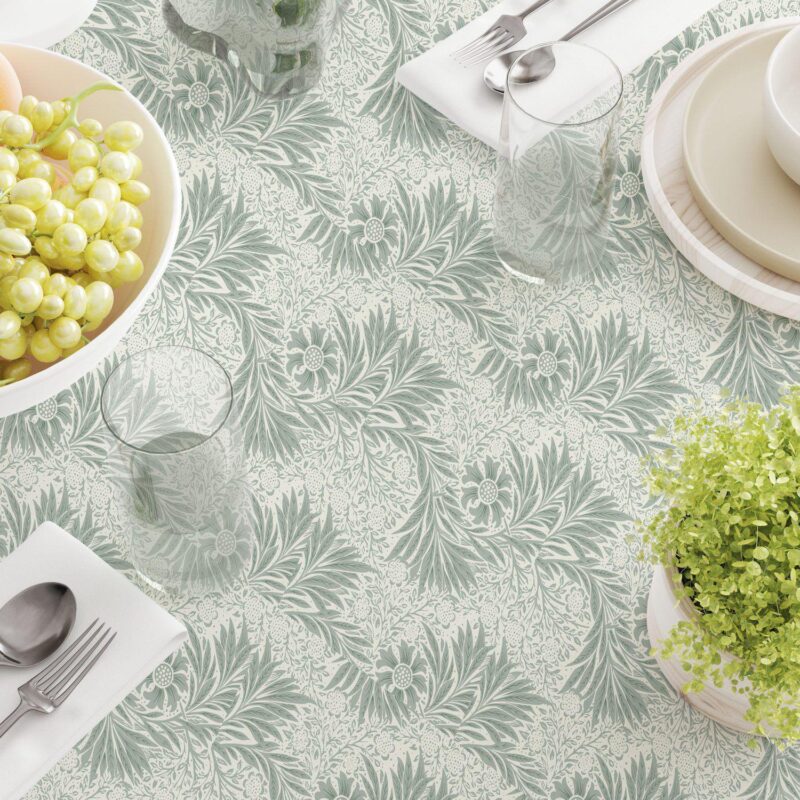 Rectangular Tablecloth, 100% Cotton, 60x104 , Floral 80 - Image 3