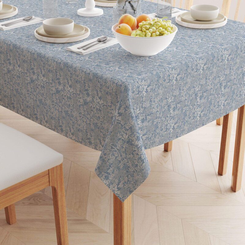 Rectangular Tablecloth, 100% Cotton, 52x120 , Floral 66 - Image 2