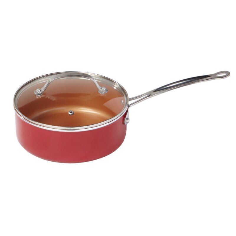 Red Copper 10-pc. Cookware Set As Seen on TV - Image 2