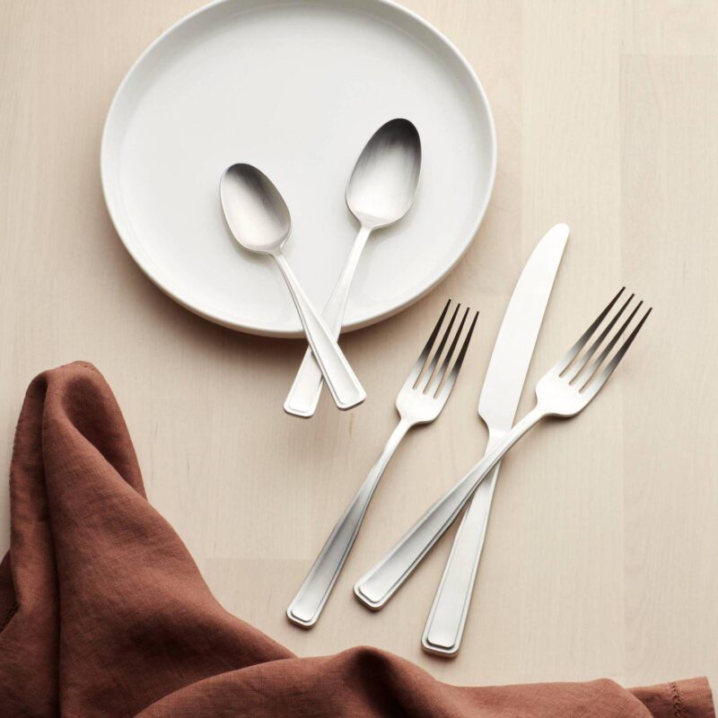 Reid Satin 20-pc. Flatware Set - Image 2