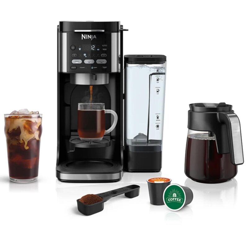 Restored Ninja CFP101 DualBrew Hot and Iced Coffee Maker, Black -Bundle with 2 Year Enhanced Protection Pack (Refurbished) - Image 6
