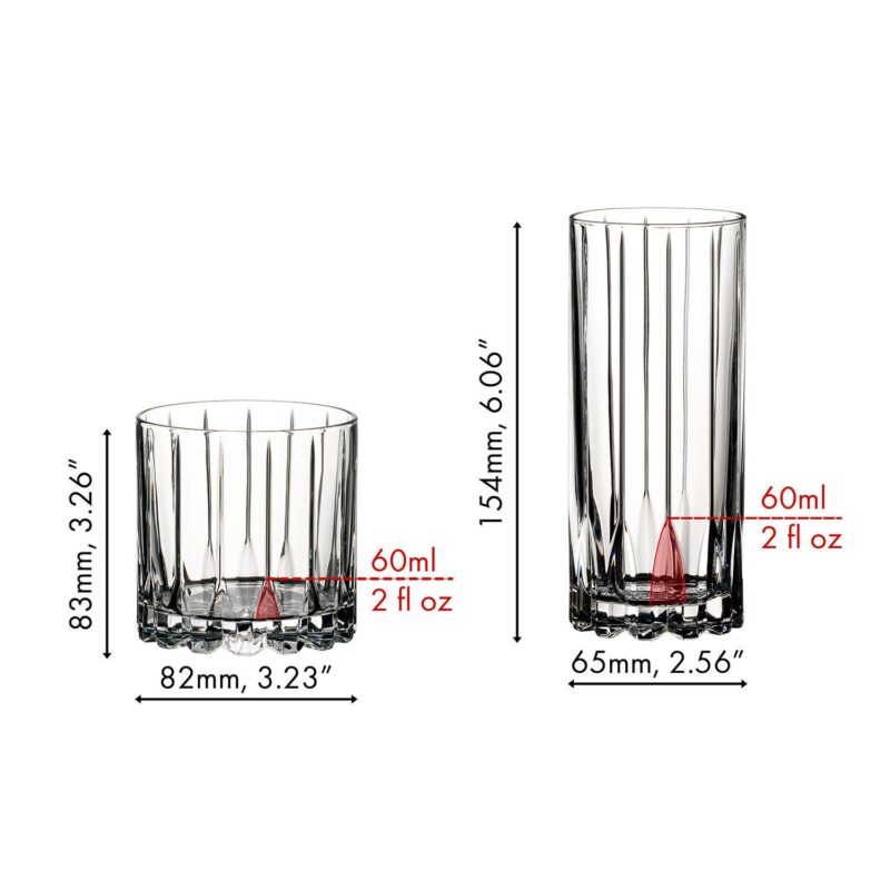 Riedel Drink Specific Glassware Rocks and Highball Set (Set of 8) - Image 4