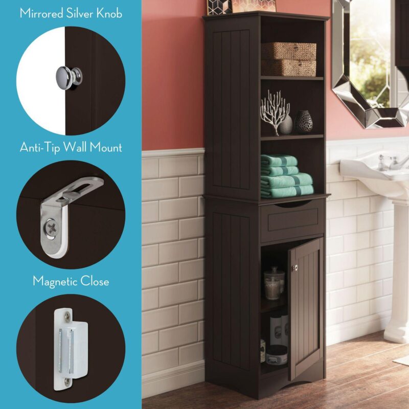 RiverRidge Home Ashland Tall Floor Cabinet - Image 10